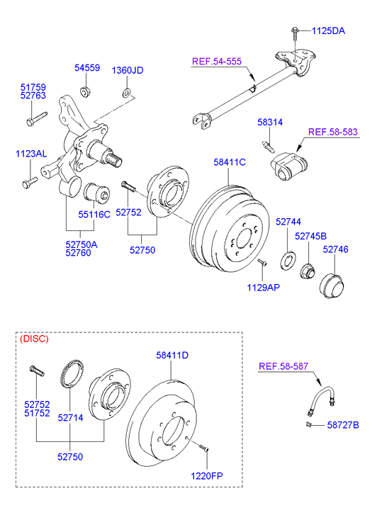 Rear Wheel Hub
