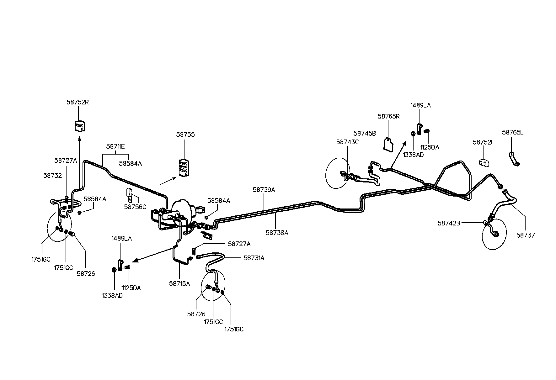 Brake Fluid Line