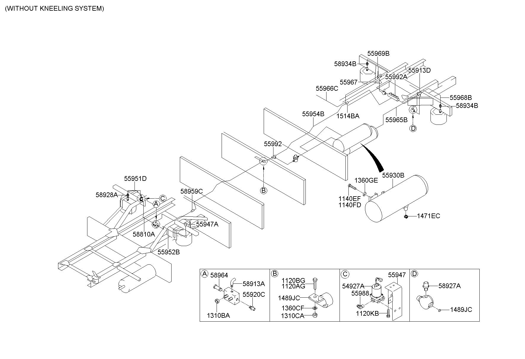 Air Suspension Piping