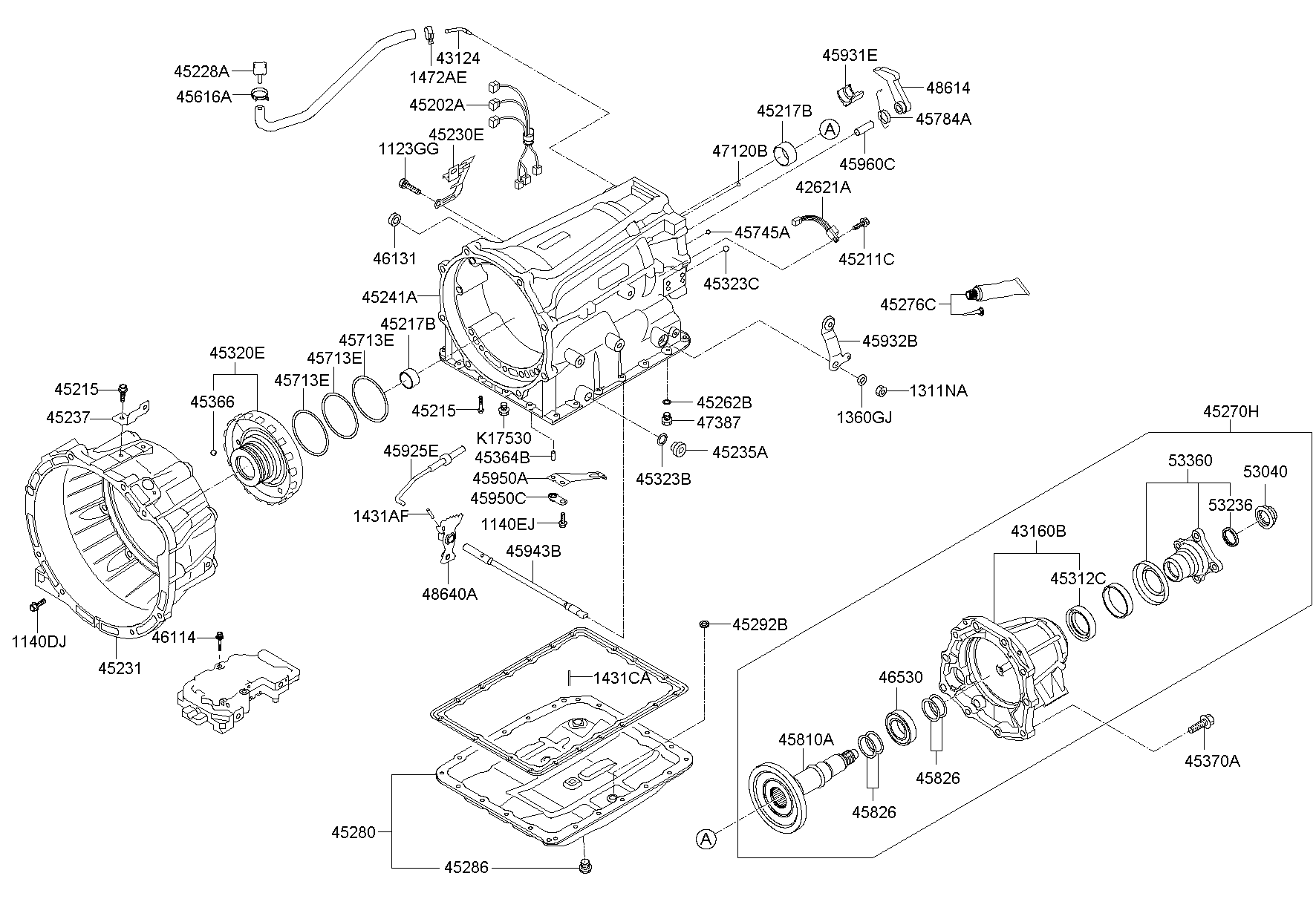 Auto Transmission Case