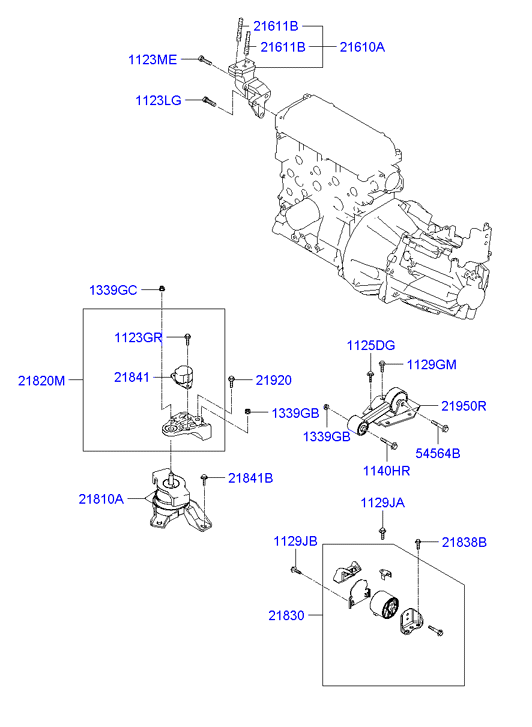 Engine Transaxle Mounting