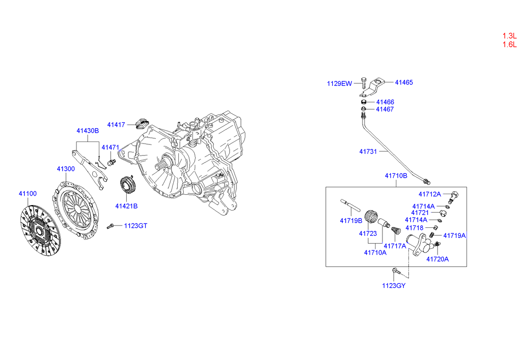 Clutch & Release Fork