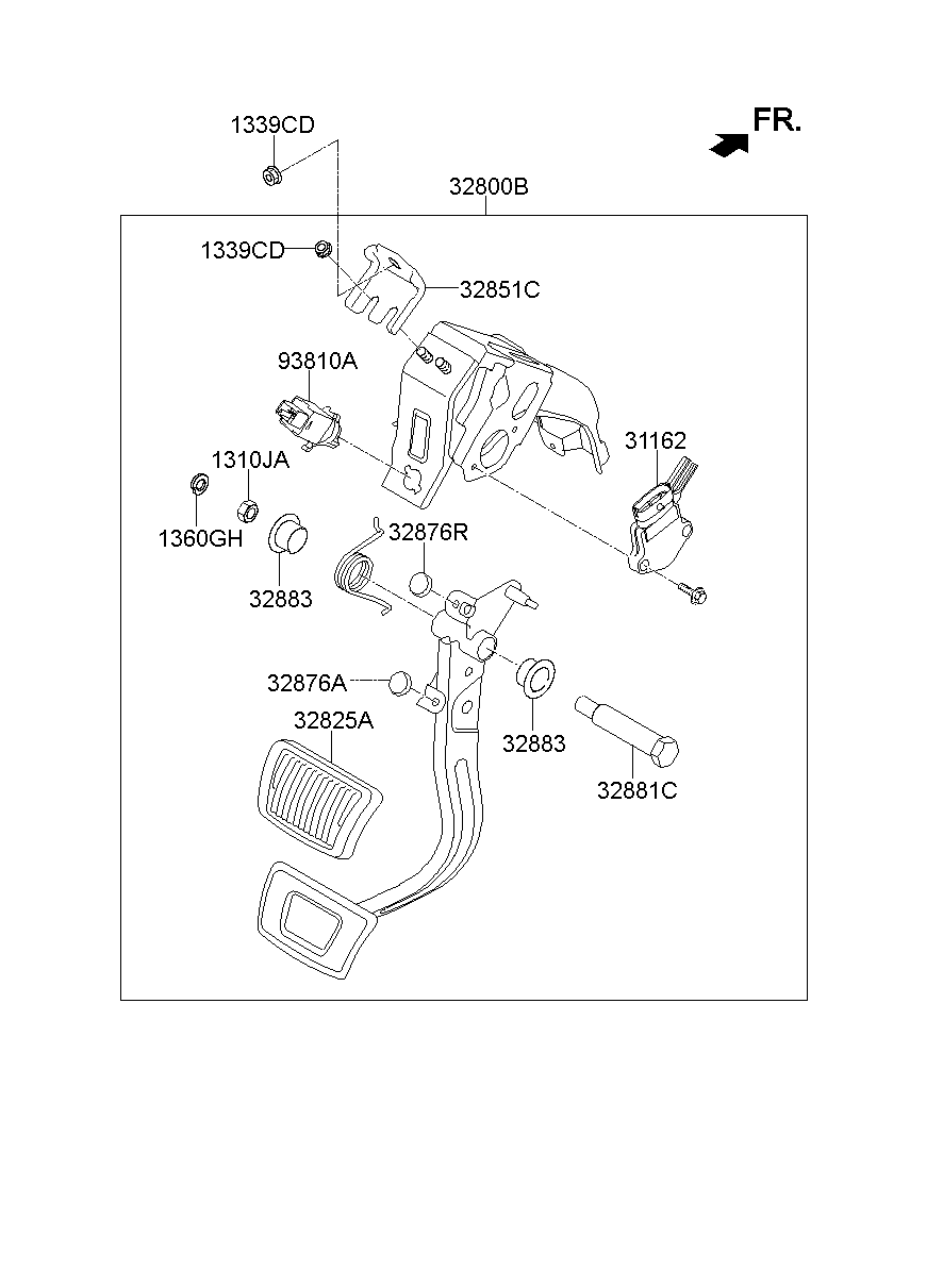 Brake & Clutch Pedal