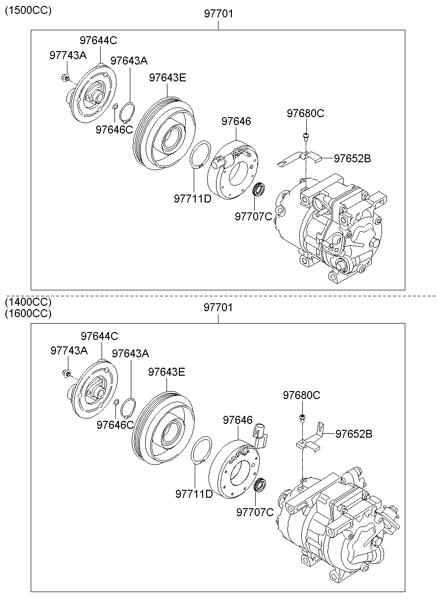 Aircon System Cooler Line