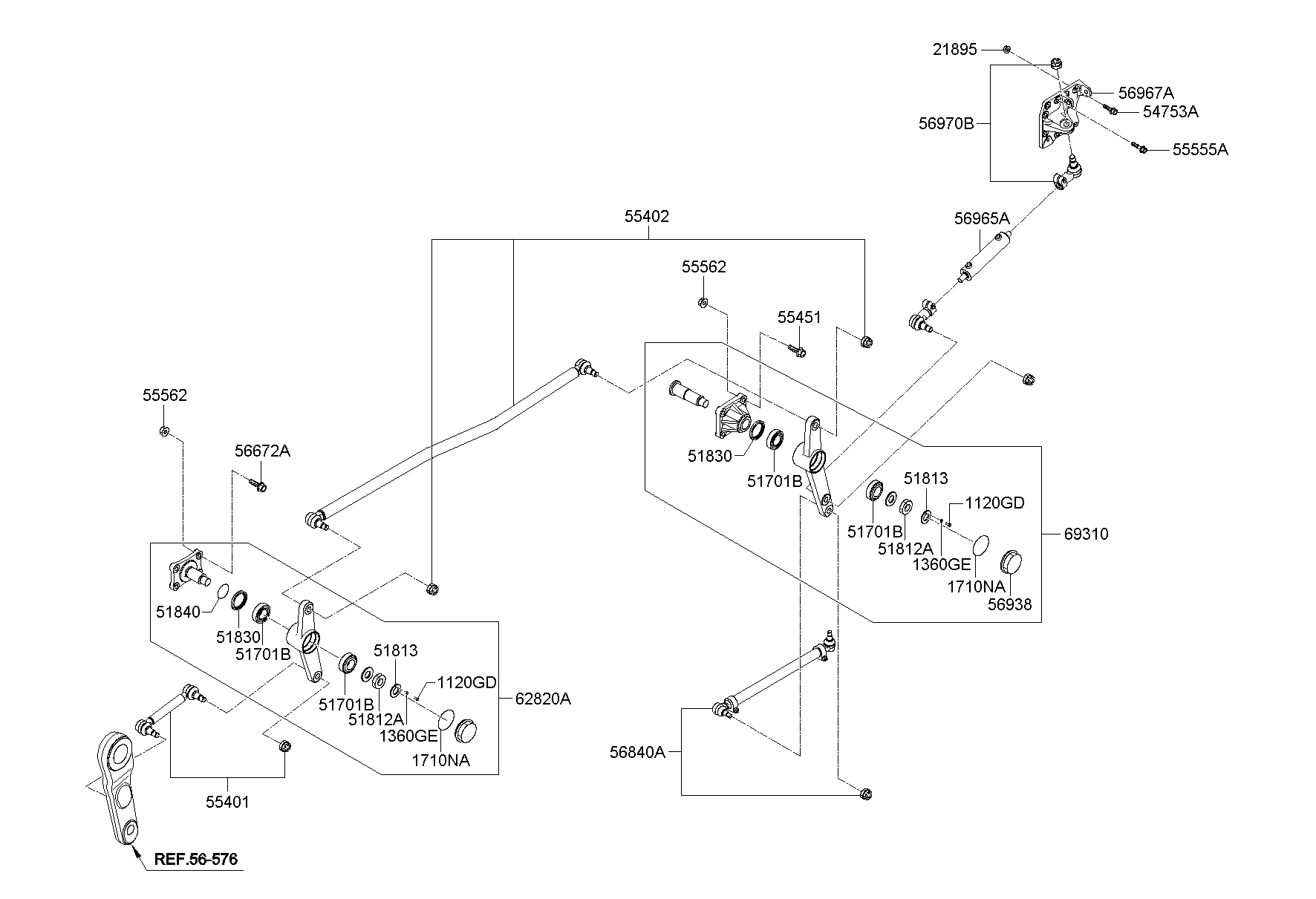Steering Wheel, Column, Linkage