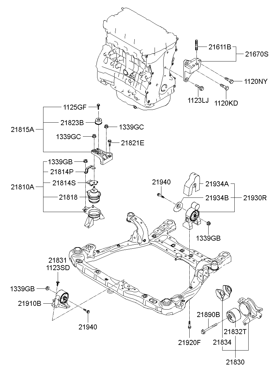 Engine Transaxle Mounting