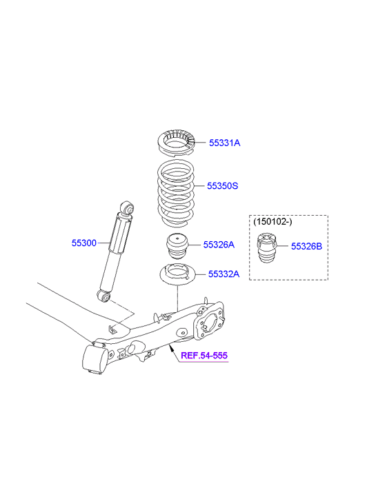 Rear Spring & Strut