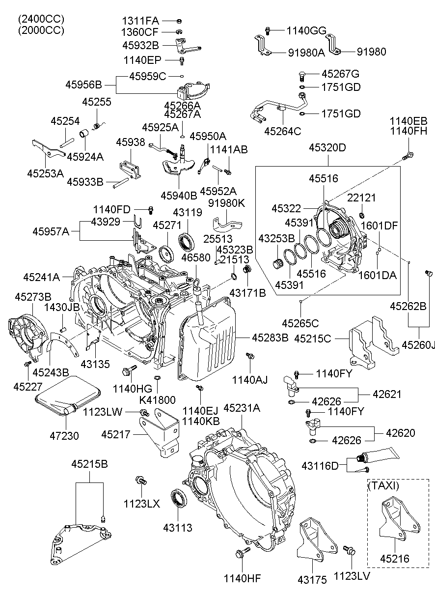 Auto Transmission Case