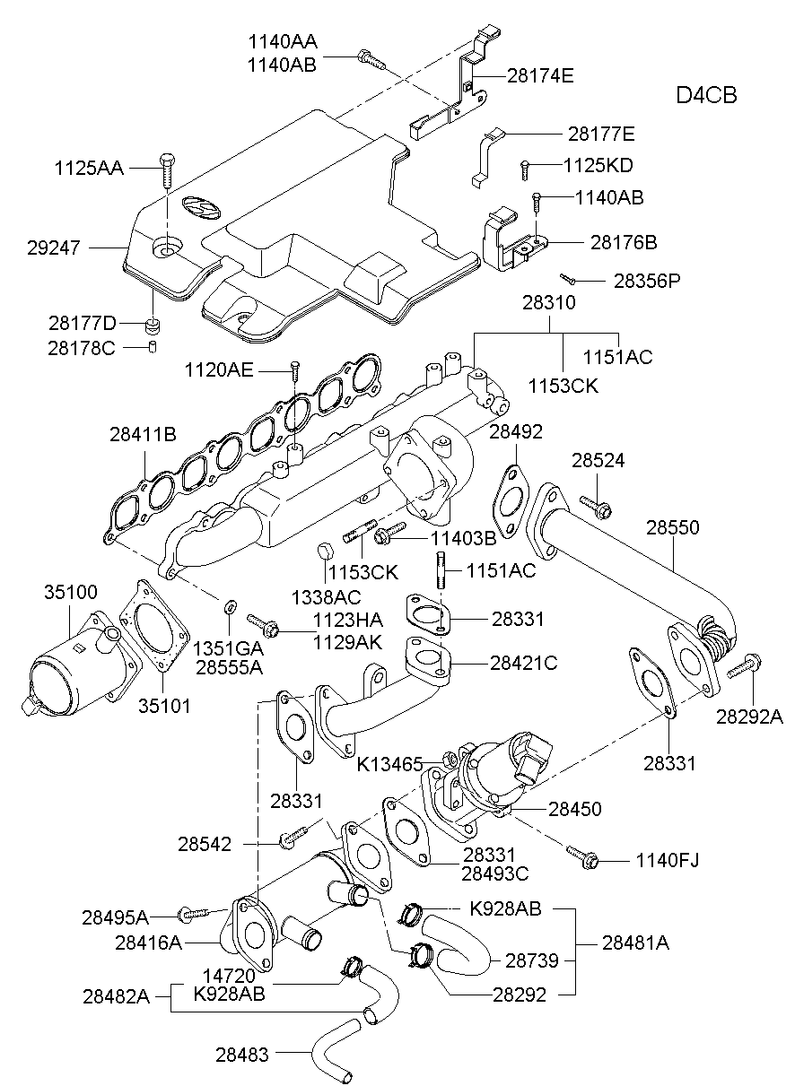 Intake Exhaust Manifold