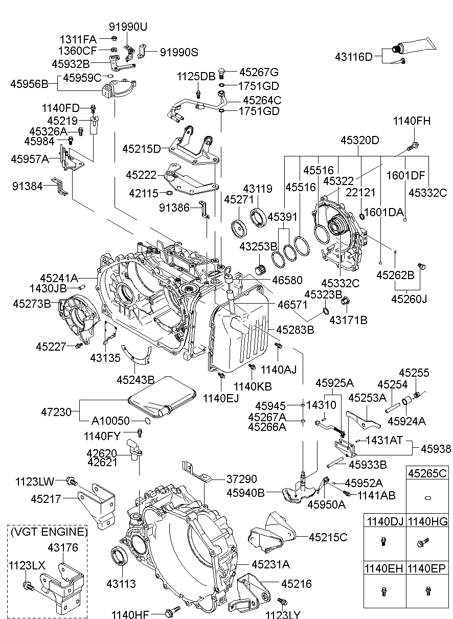Auto Transmission Case
