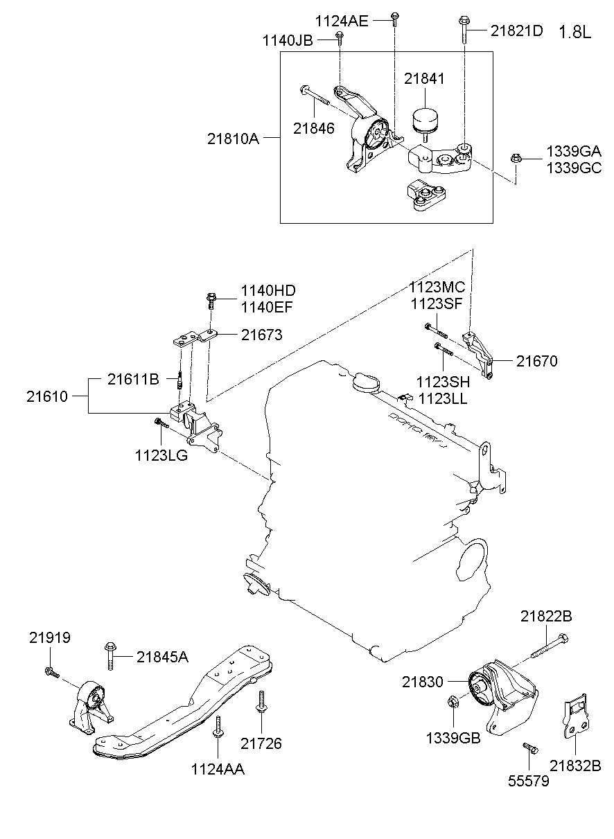 Engine Transaxle Mounting