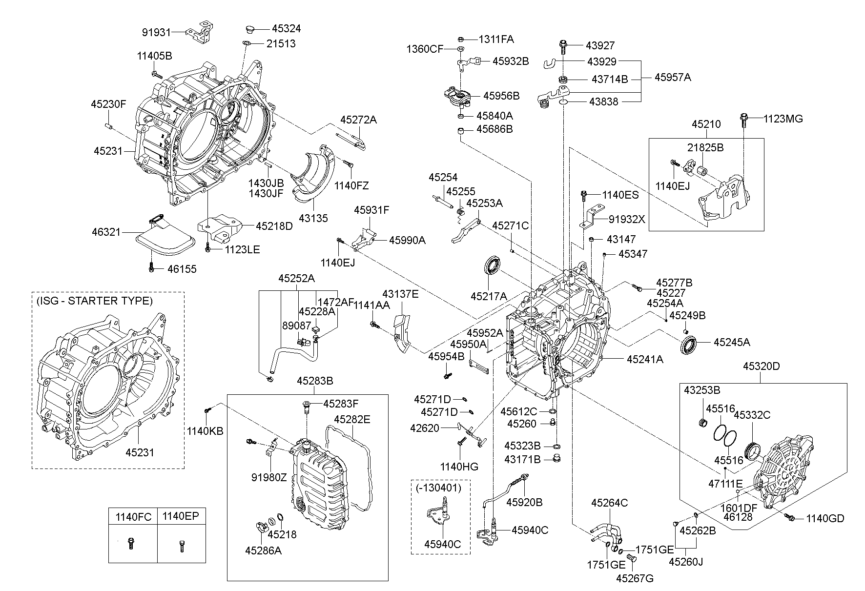 Auto Transmission Case