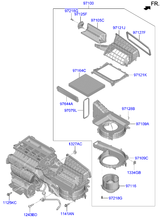 Heater, Blower