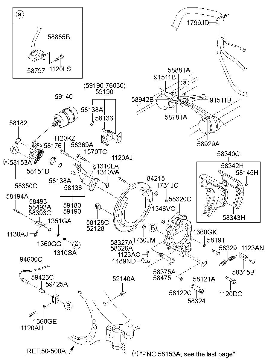 Rear Wheel Drum Brake