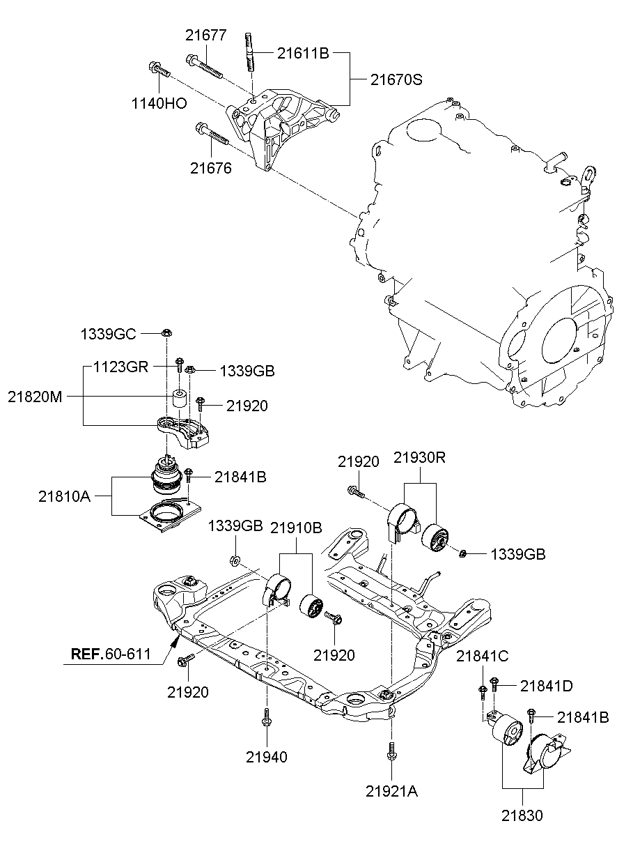 Engine Transaxle Mounting