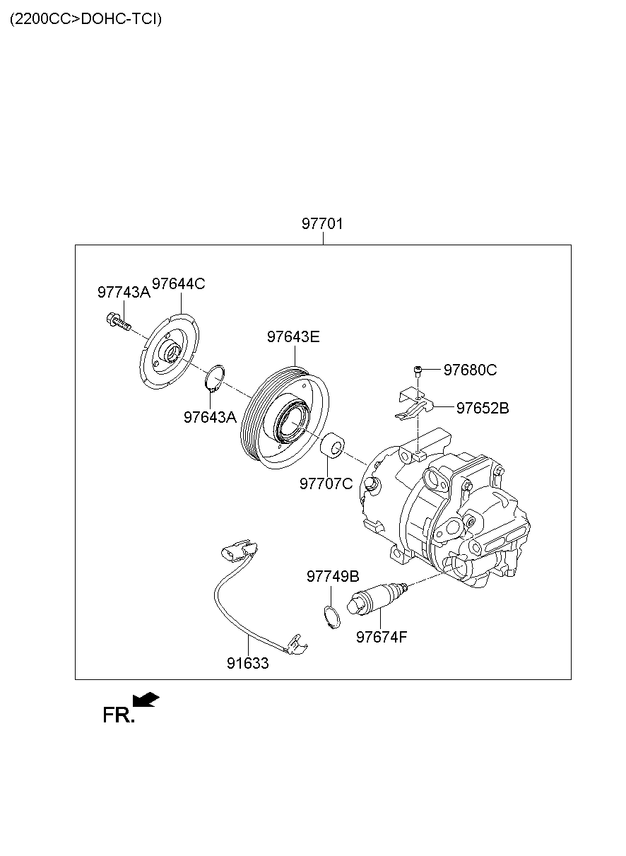 Aircon System Cooler Line