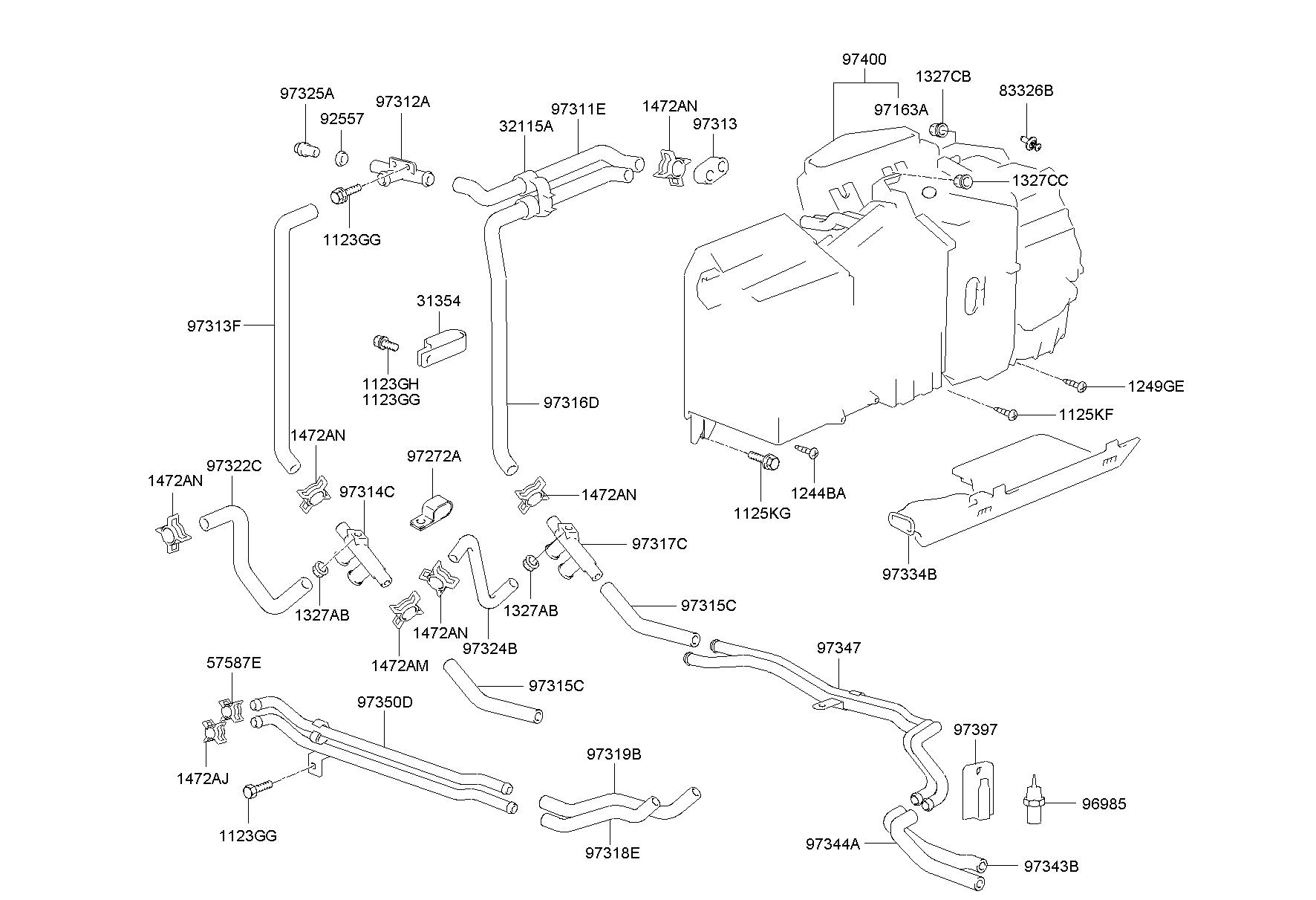 Heater System Duct Hose