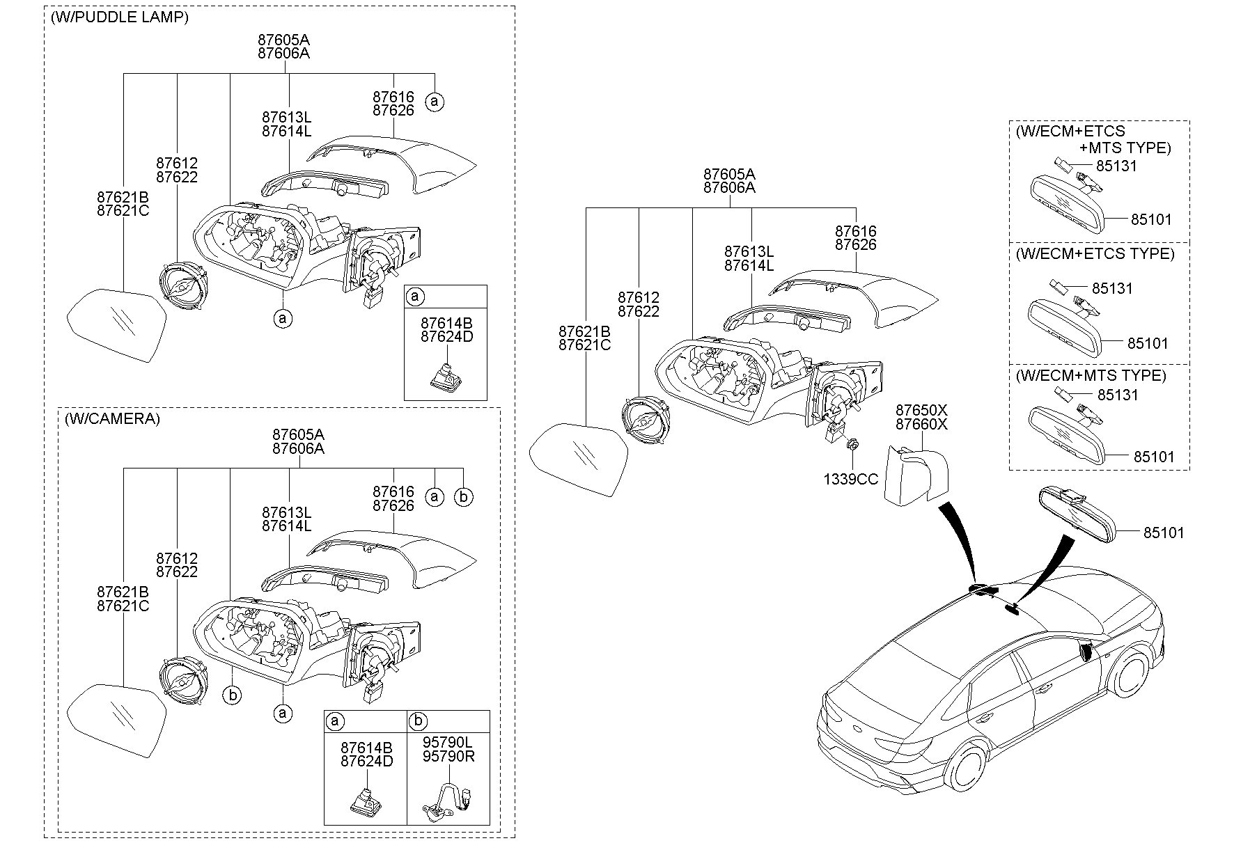 Mirror Outside Rear View
