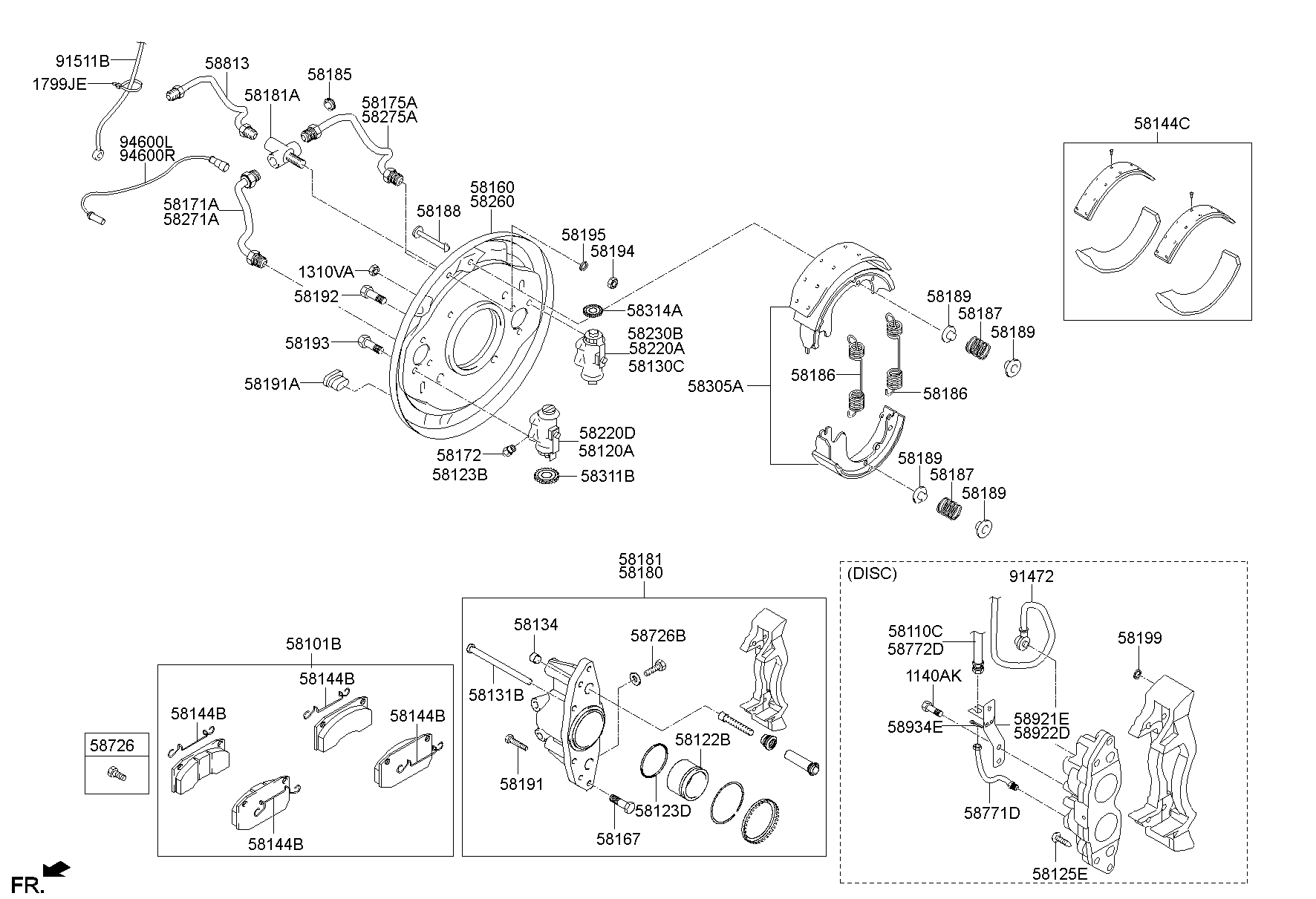 Front Axle Brake