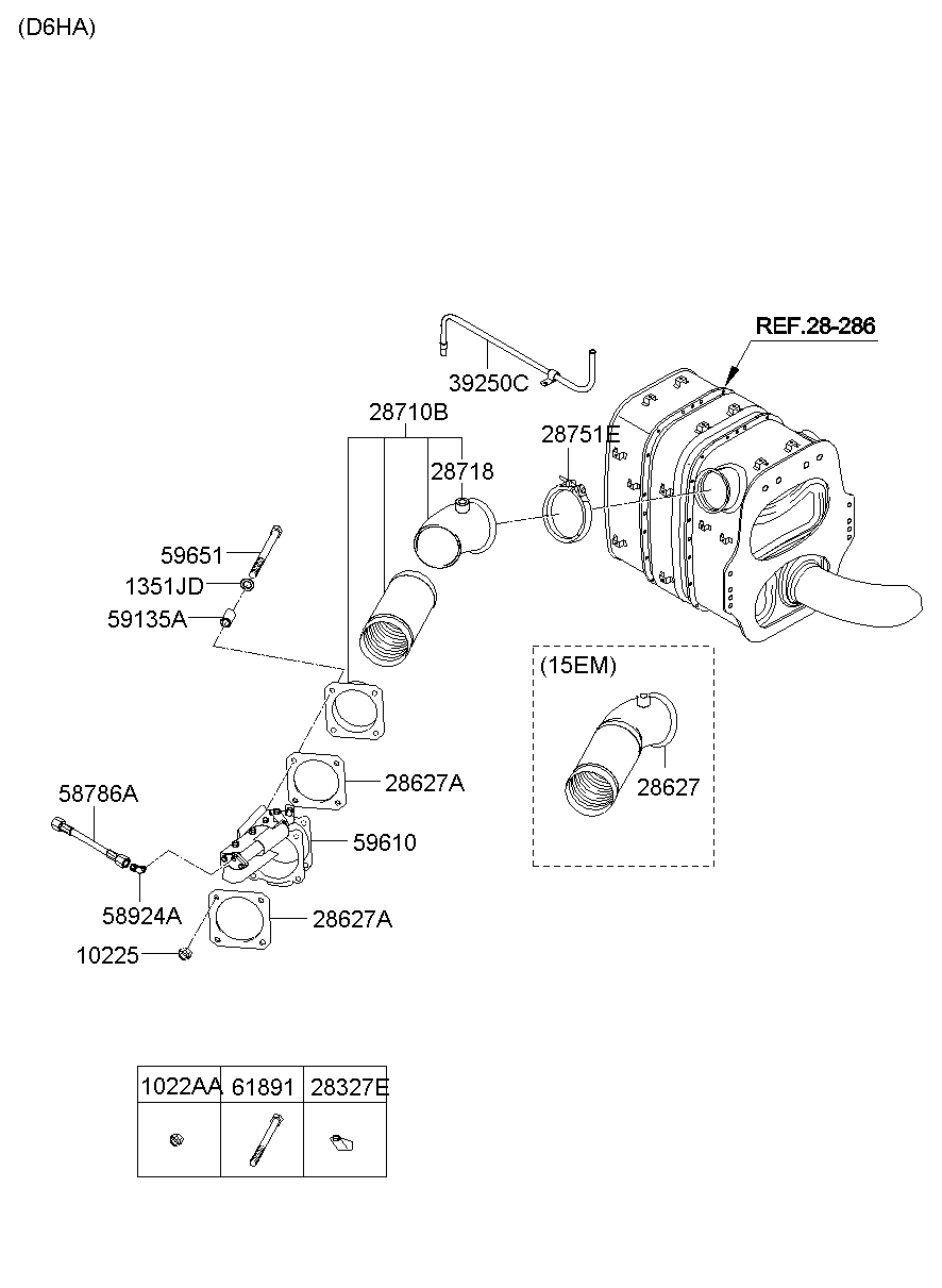 Muffler, Exhaust Pipe