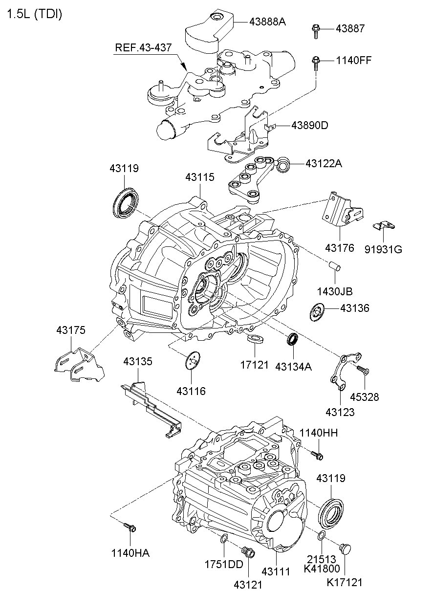 Transaxle Case