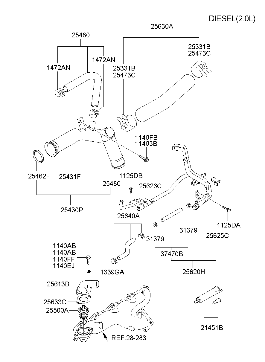 Coolant Hose & Pipe
