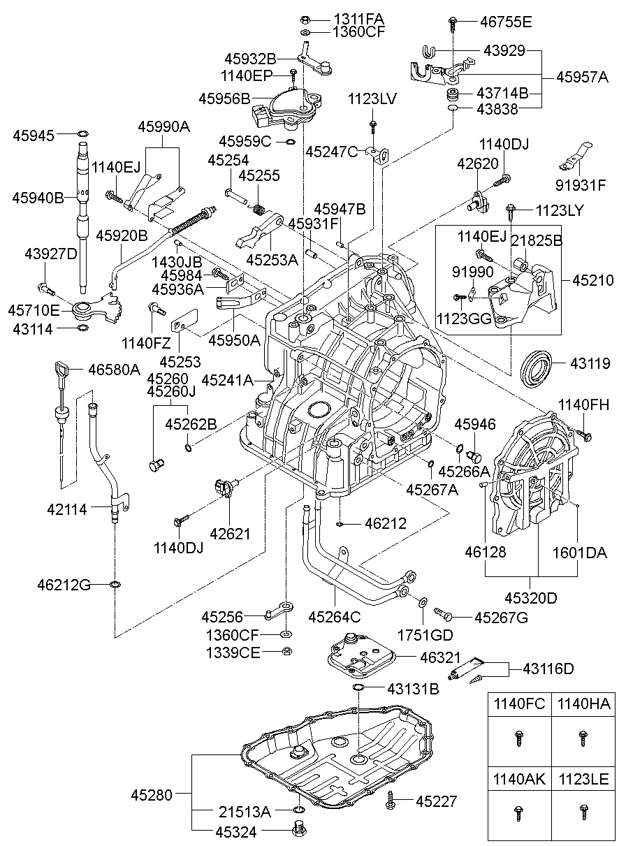 Auto Transmission Case