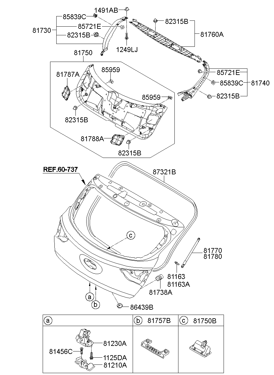 Tailgate Trim