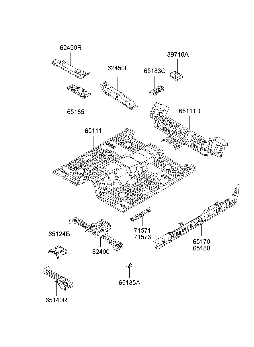 Front Floor Structure