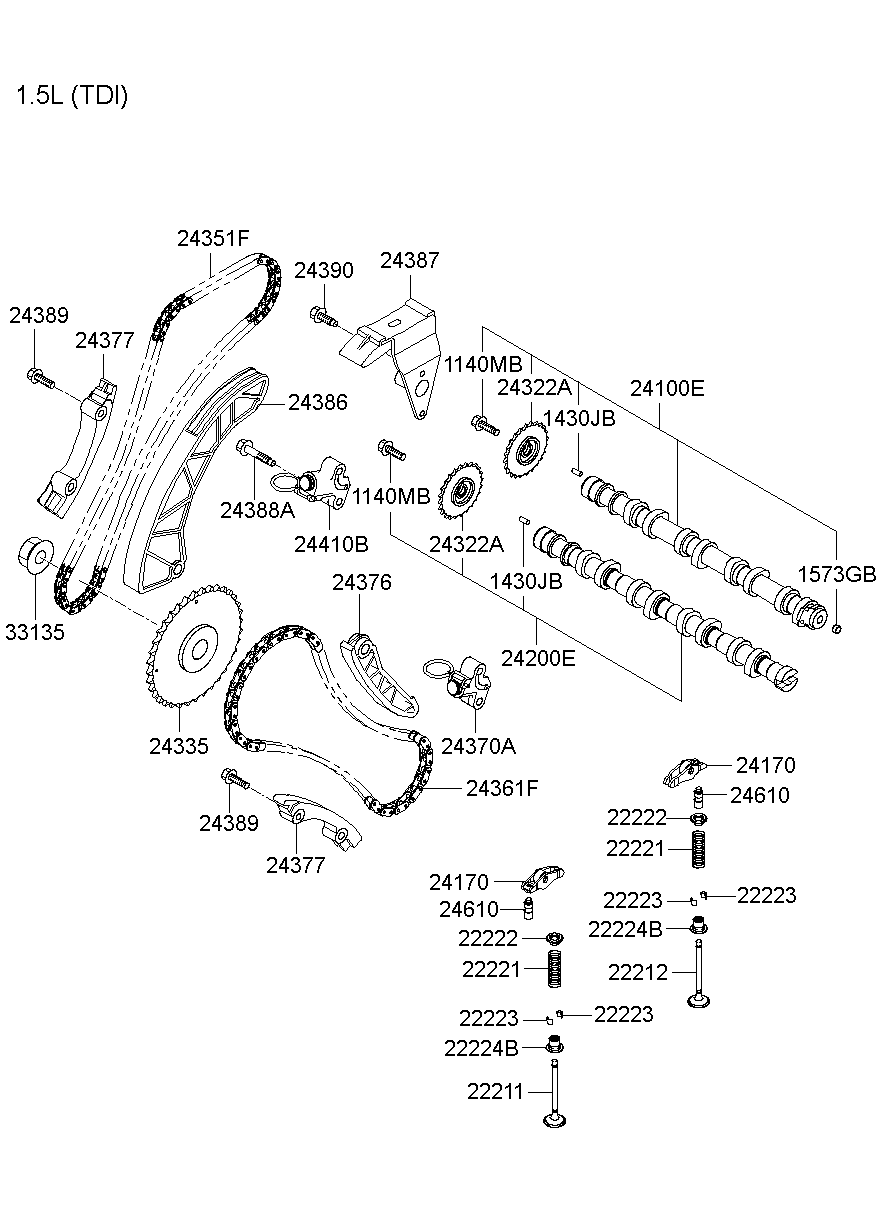 Camshaft & Valve