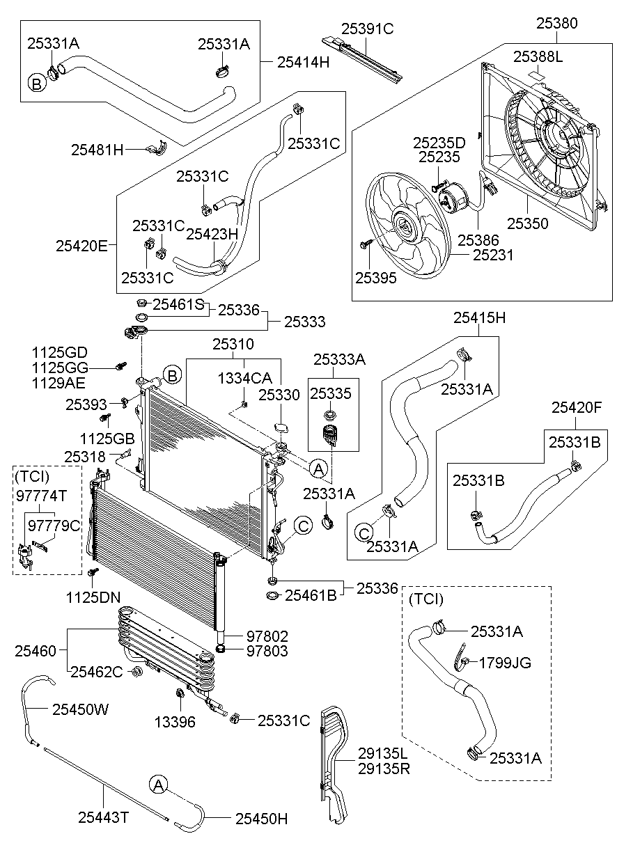 Manguera del radiador