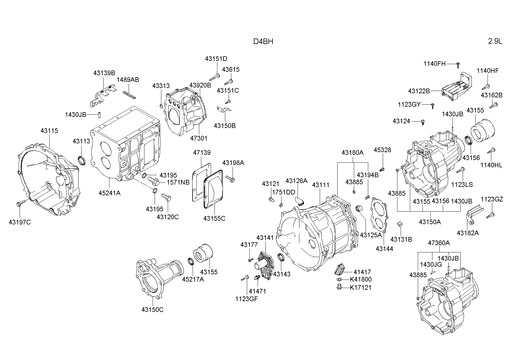 Transaxle Case