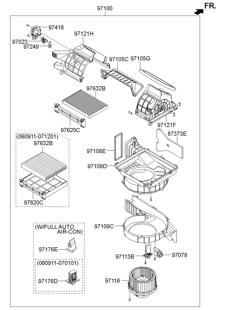 Heater, Blower