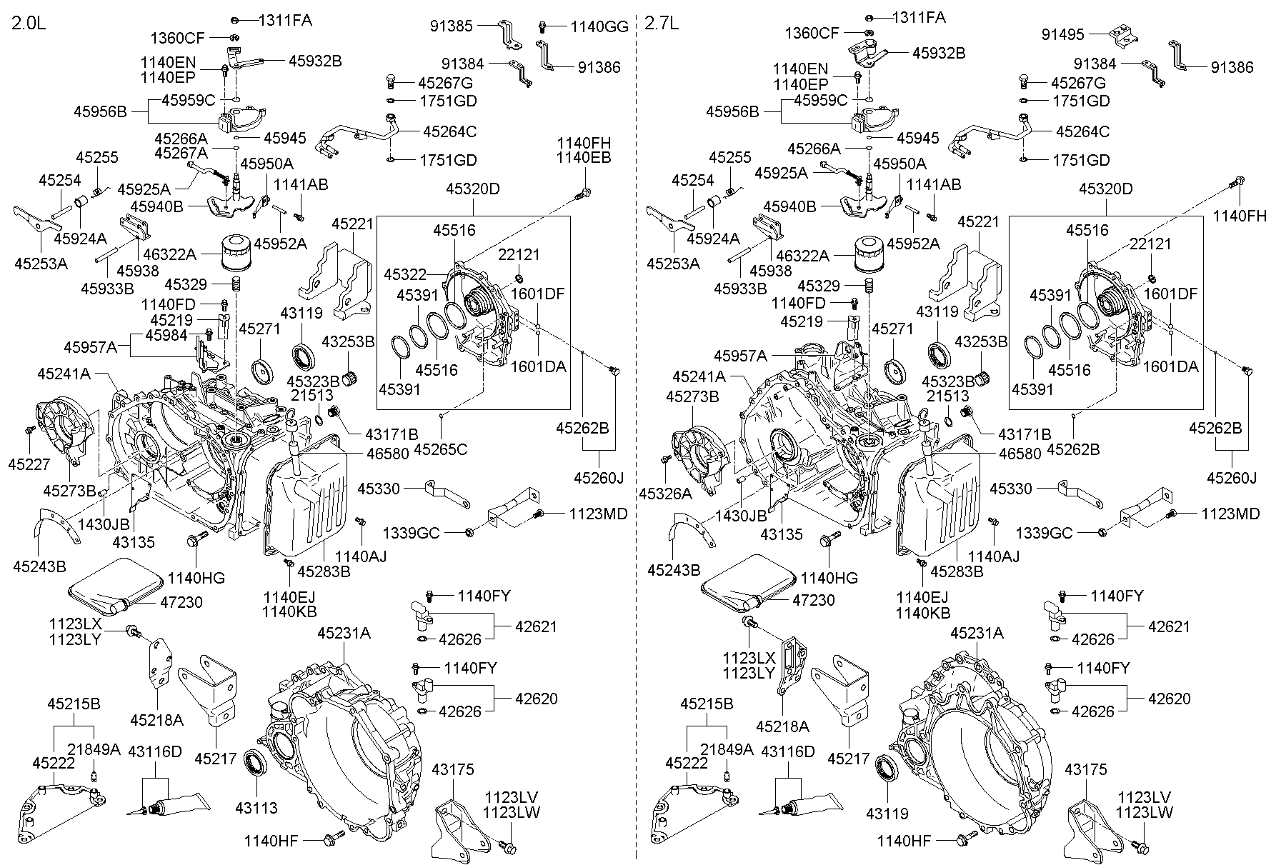 Auto Transmission Case