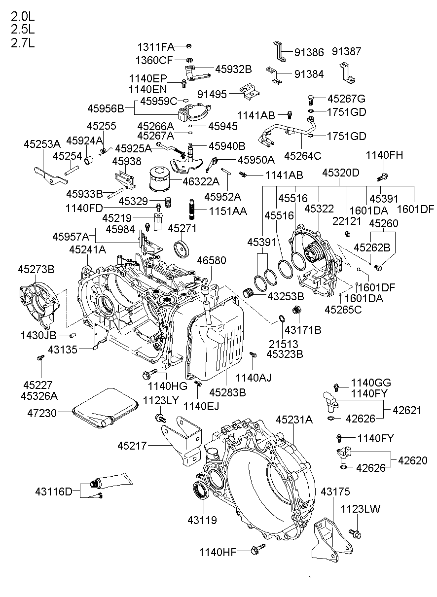 Auto Transmission Case