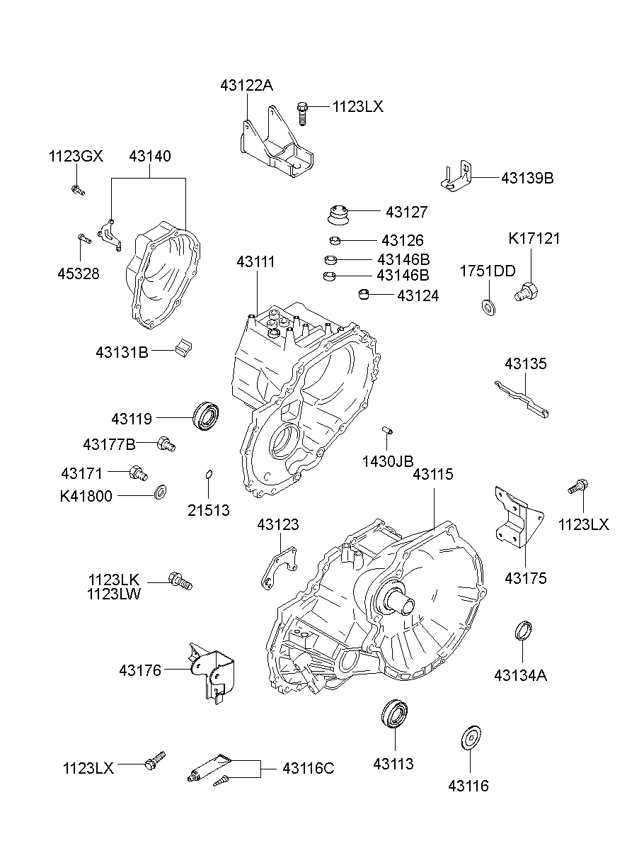Transaxle Case