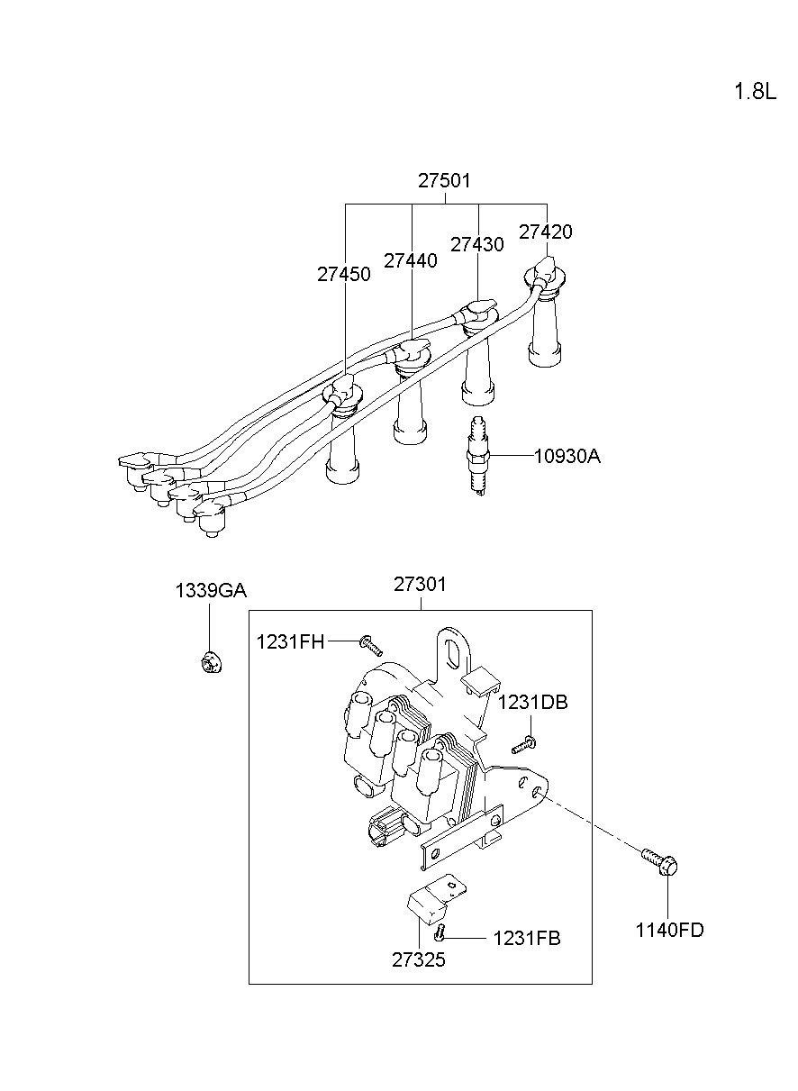 Spark Plug, Cable