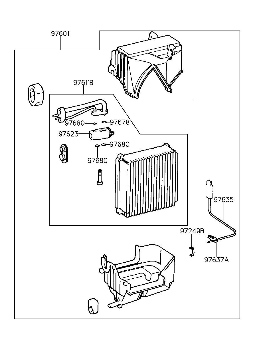 A/C System Evaporator