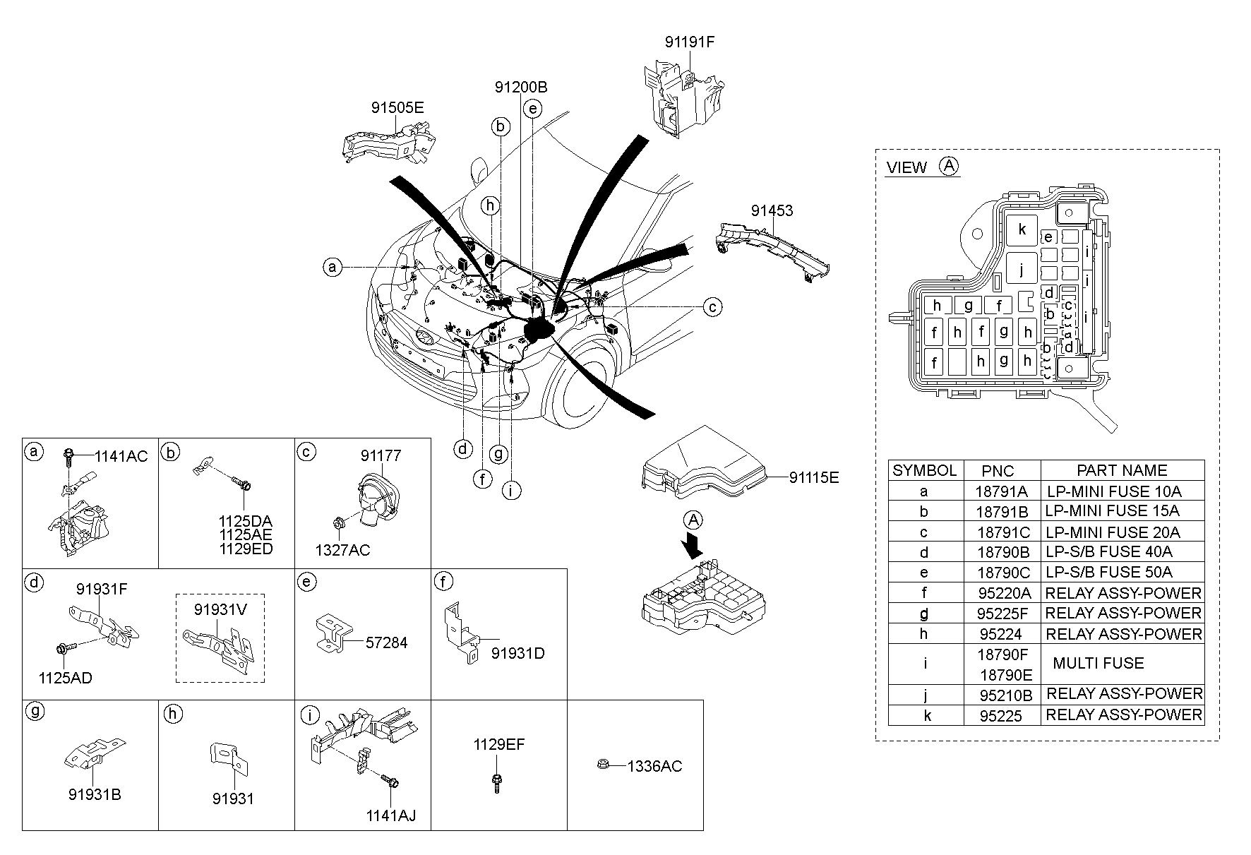 Front Wiring