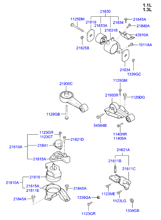 Engine Transaxle Mounting