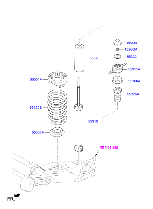 Rear Spring & Strut