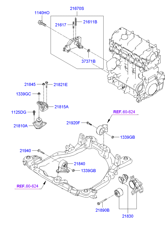 Engine Transaxle Mounting