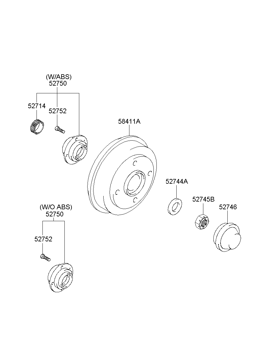 Rear Wheel Hub