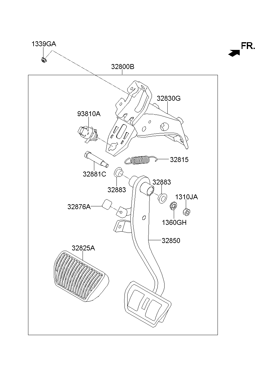 Brake & Clutch Pedal