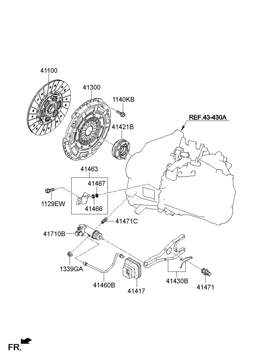 Clutch & Release Fork