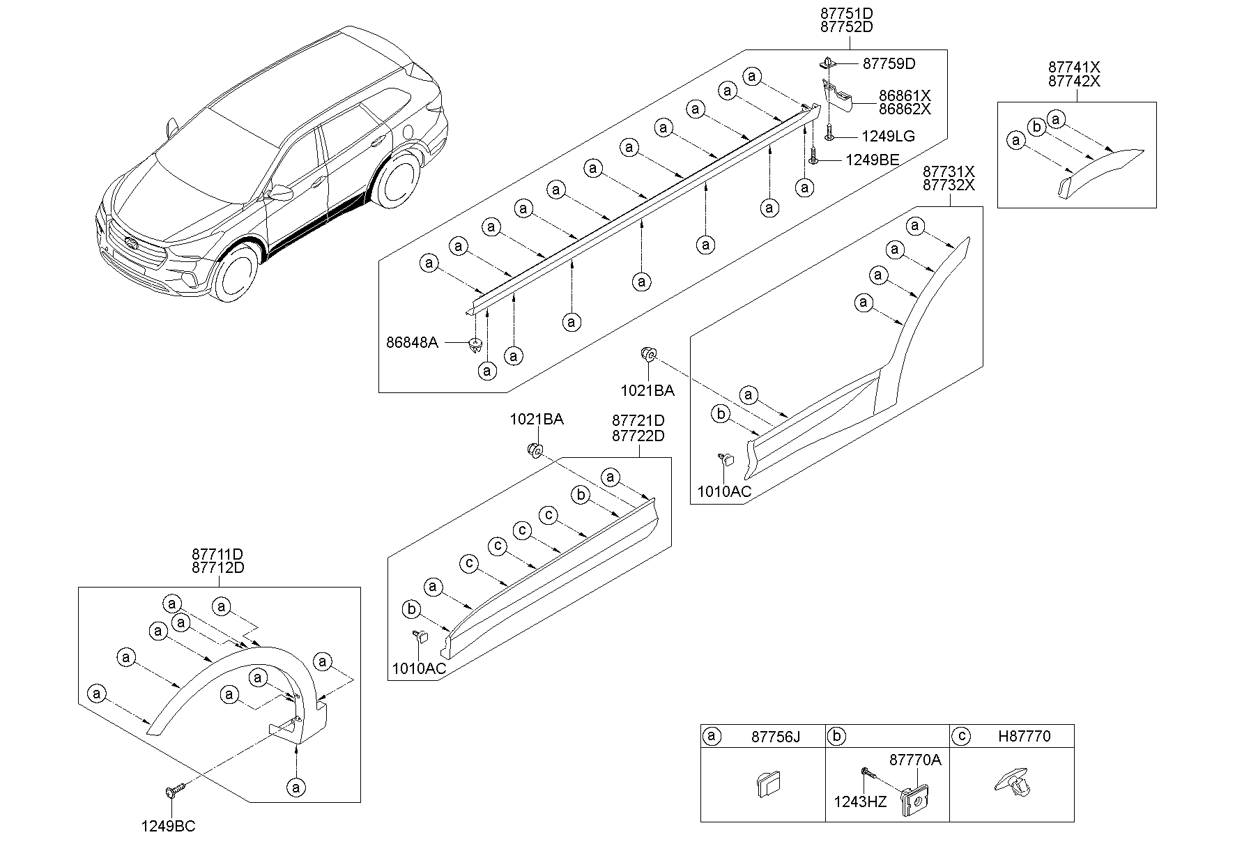 Body Side Moulding