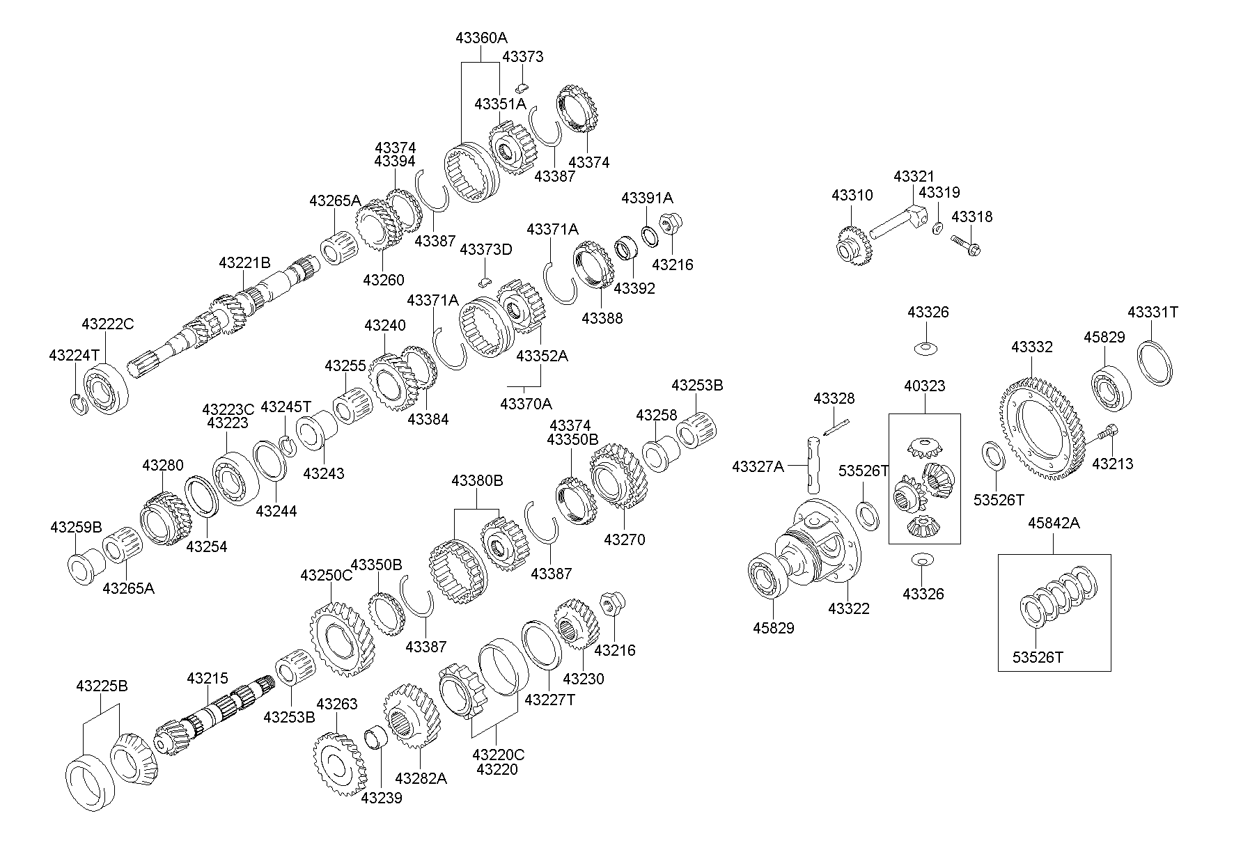 Transaxle Gear