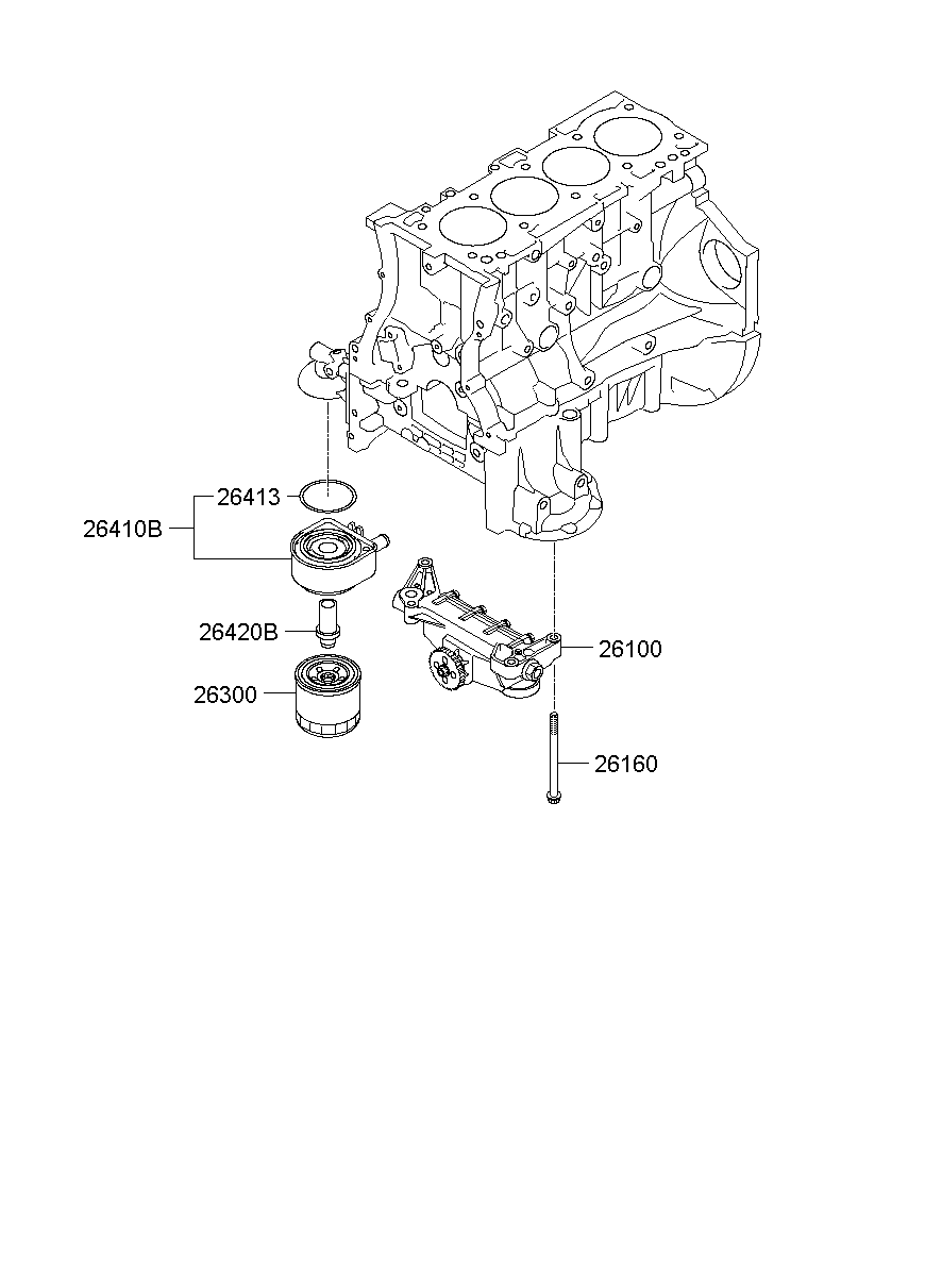Front Case Oil Filter