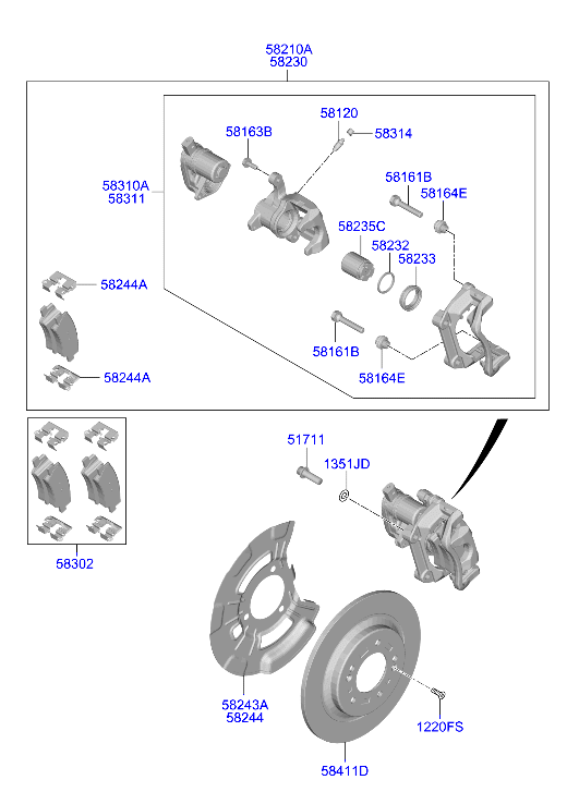 Rear Wheel Brake