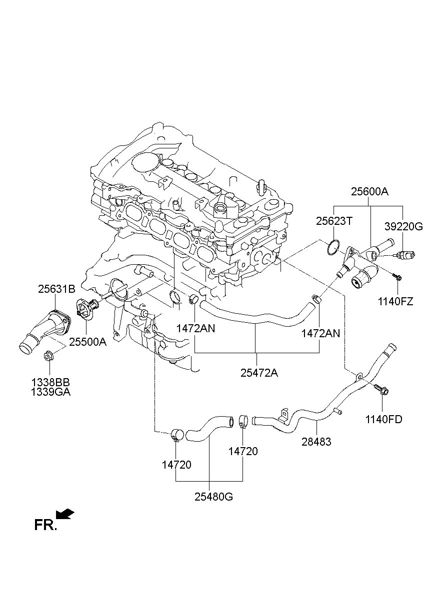 Coolant Pipe & Hose